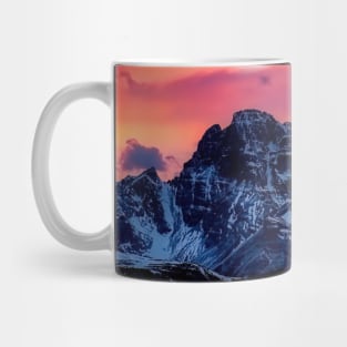 Rocky Sunset Photograph Mug